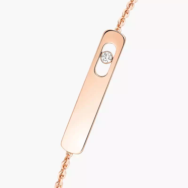 My First Diamond Pink Gold For Her Diamond Bracelet 07513-PG