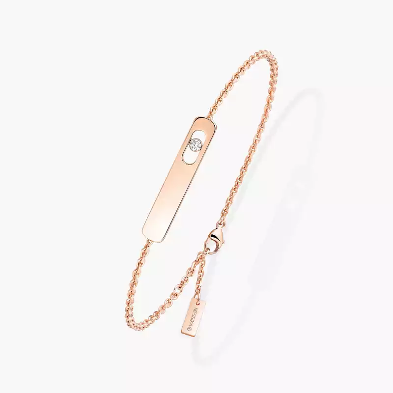 My First Diamond Pink Gold For Her Diamond Bracelet 07513-PG