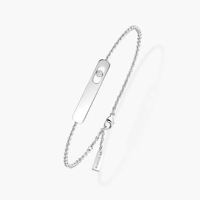 Bracelet Femme Or Blanc Diamant My First Diamond 07513-WG