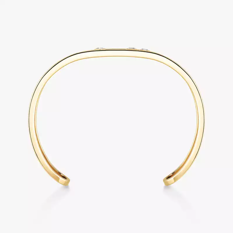 Move Joaillerie Bangle Yellow Gold For Her Diamond Bracelet 13586-YG