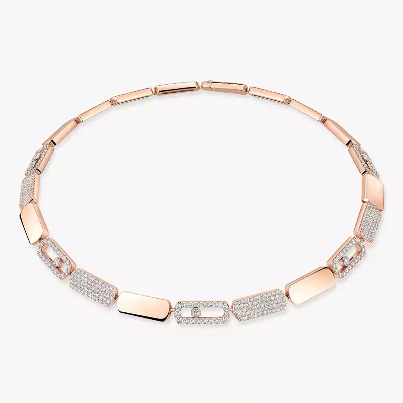 Imperial Move Pink Gold For Her Diamond Necklace 14152-PG