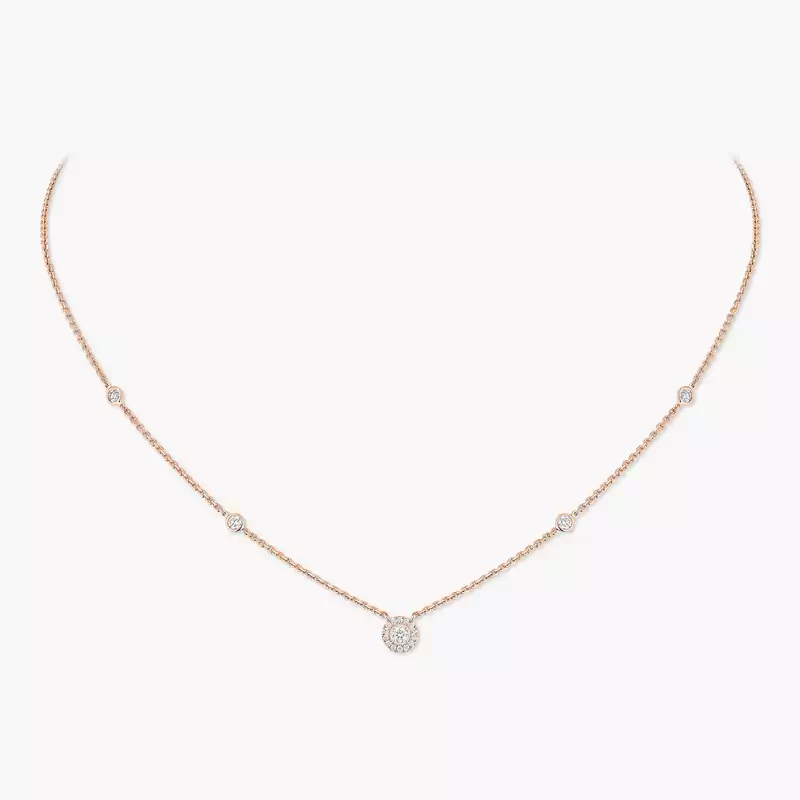 Joy XS Pink Gold For Her Diamond Necklace 05370-PG