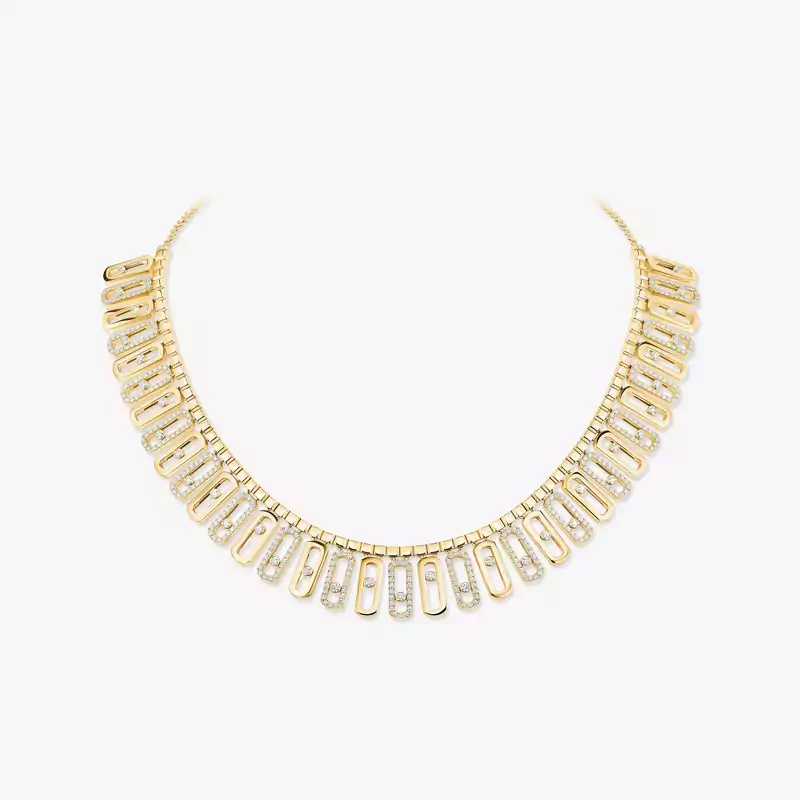 Move Iconica Yellow Gold For Her Diamond Necklace 12558-YG