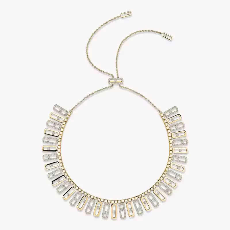 Move Iconica Yellow Gold For Her Diamond Necklace 12558-YG