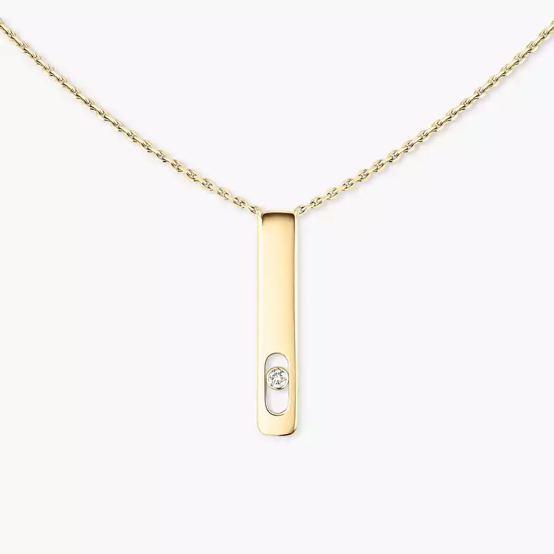 My First Diamond Yellow Gold For Her Diamond Necklace 07498-YG