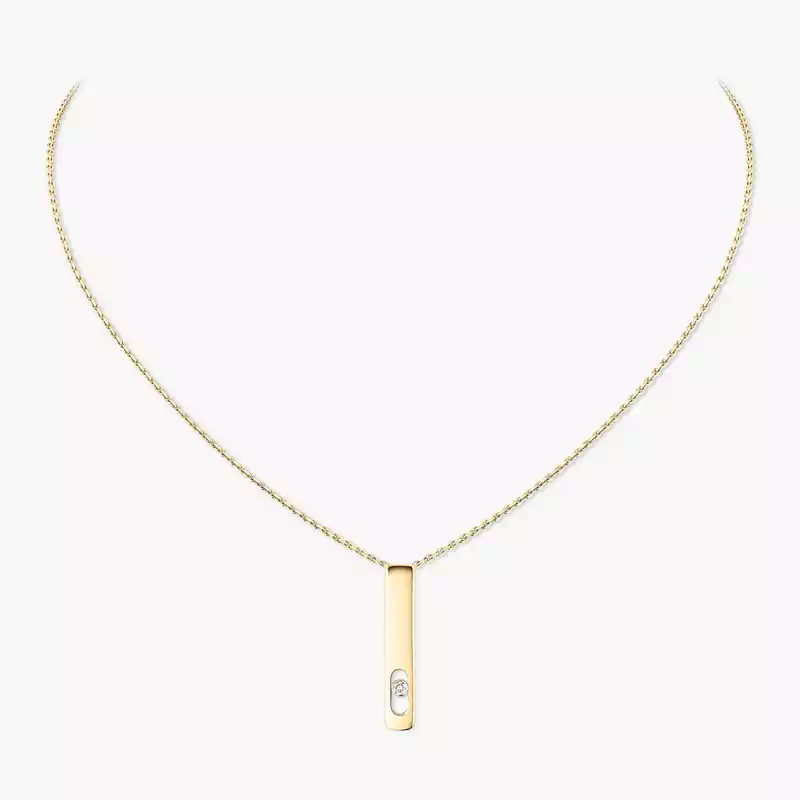 My First Diamond Yellow Gold For Her Diamond Necklace 07498-YG