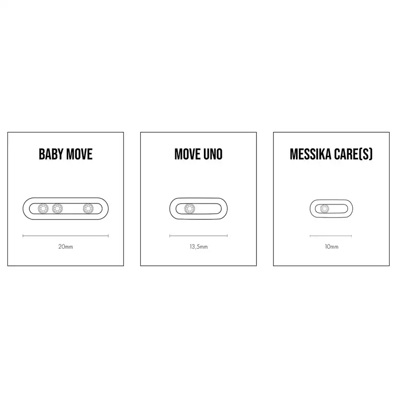 Baby Move pavé bracelet White Gold For Her Diamond Bracelet 04325-WG