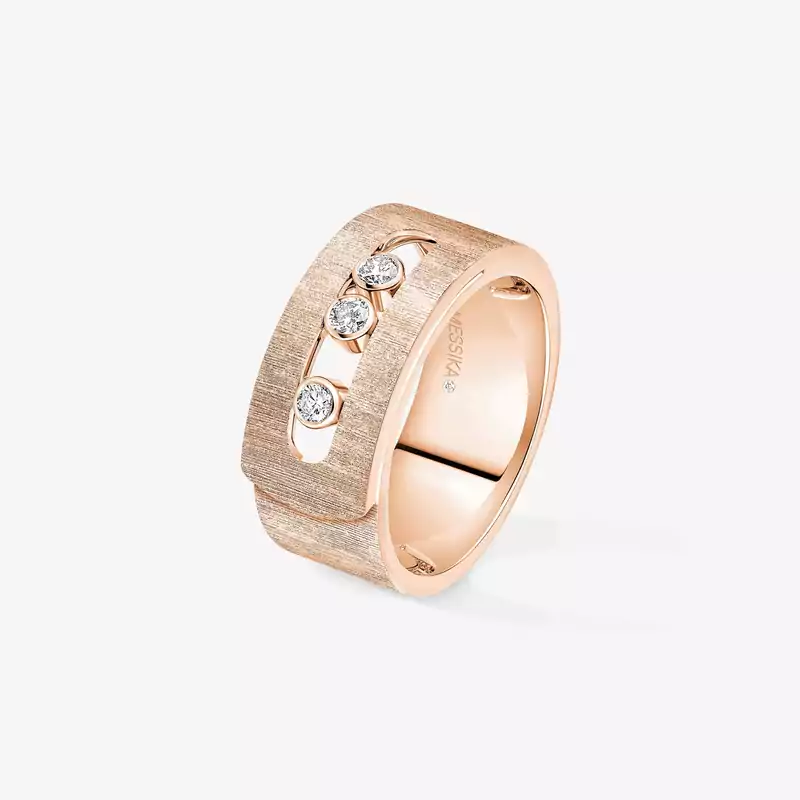 Move Noa chiseled ring, large model