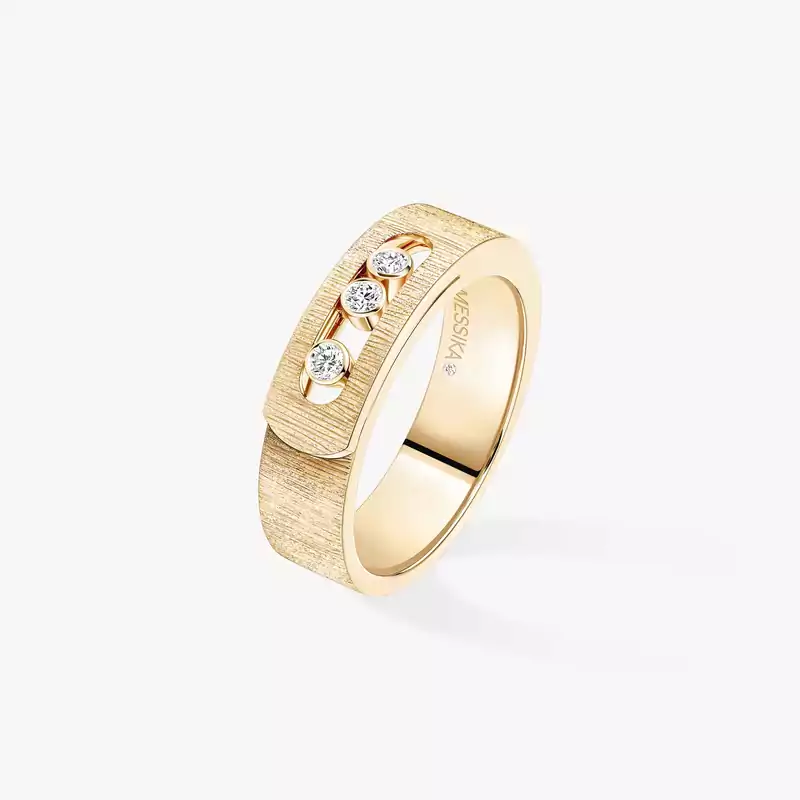 Move Noa chiseled ring, small model