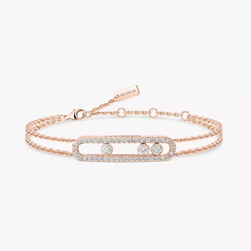 Move Classique pavé bracelet, large model