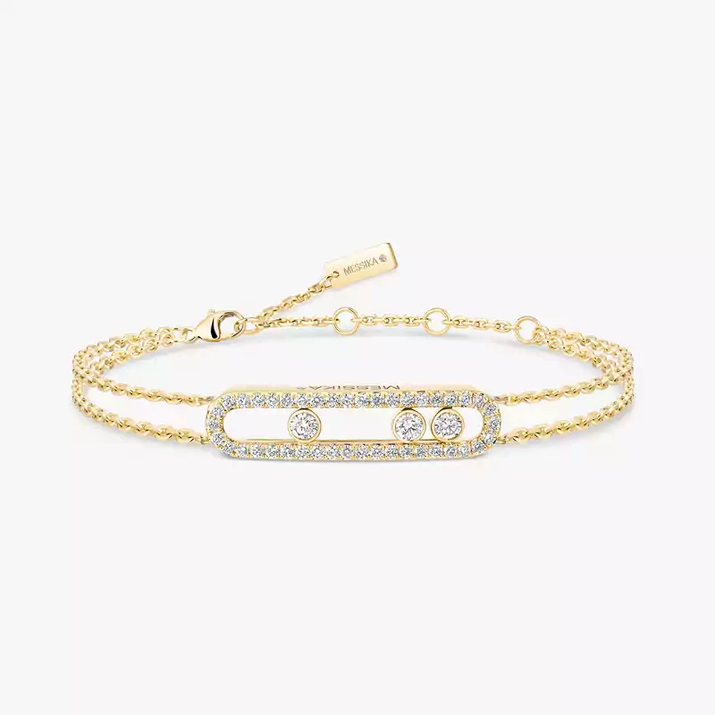 Move Classique pavé bracelet, large model