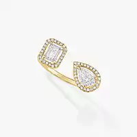 Yellow Gold Diamond Ring 0 40ct My Twin Toi Moi Messika 06501 YG
