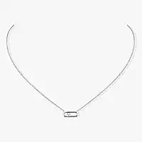 Collier Diamant en Or Blanc Move Uno Messika 10053 WG