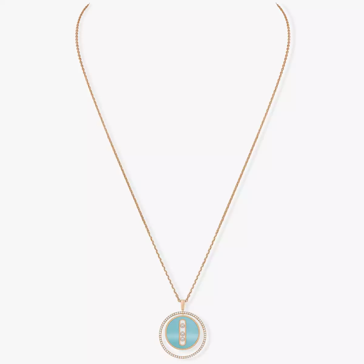 【現金特価】 collier-diamant-or-rose-lucky- その他