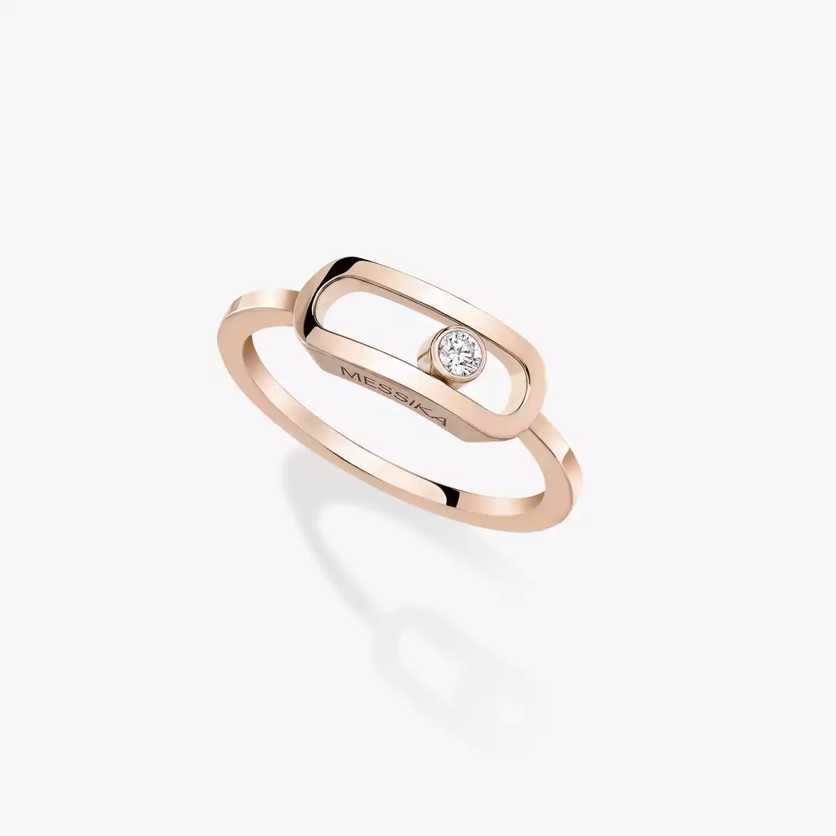 Messika ring rose gold shop