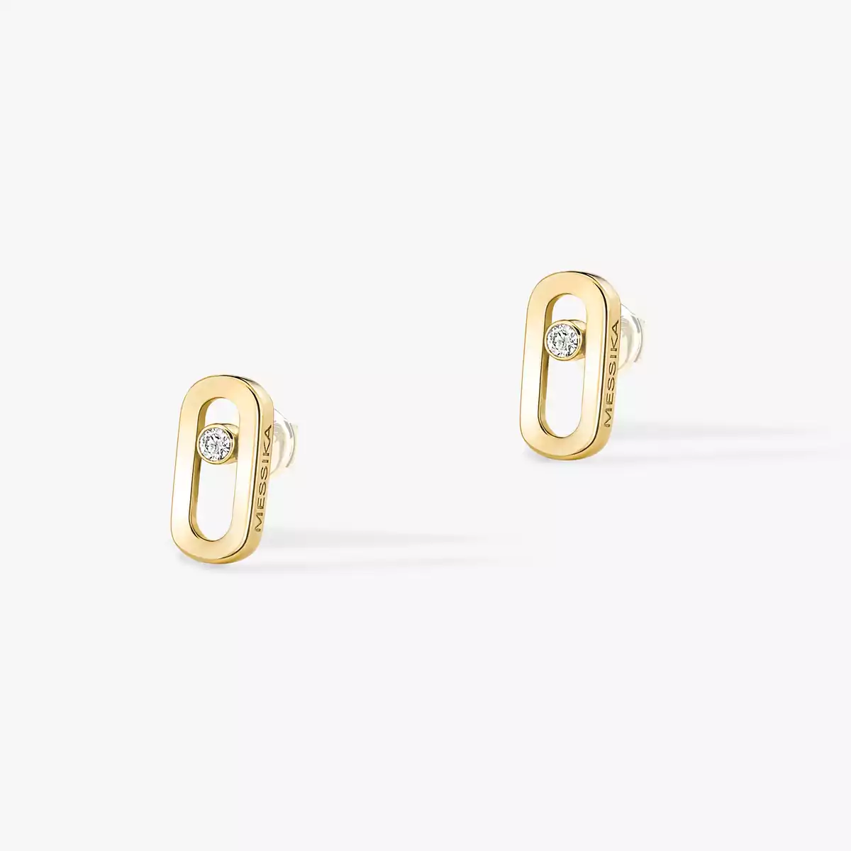 MOVE UNO DIAMOND SMALL EARRINGS main image 1