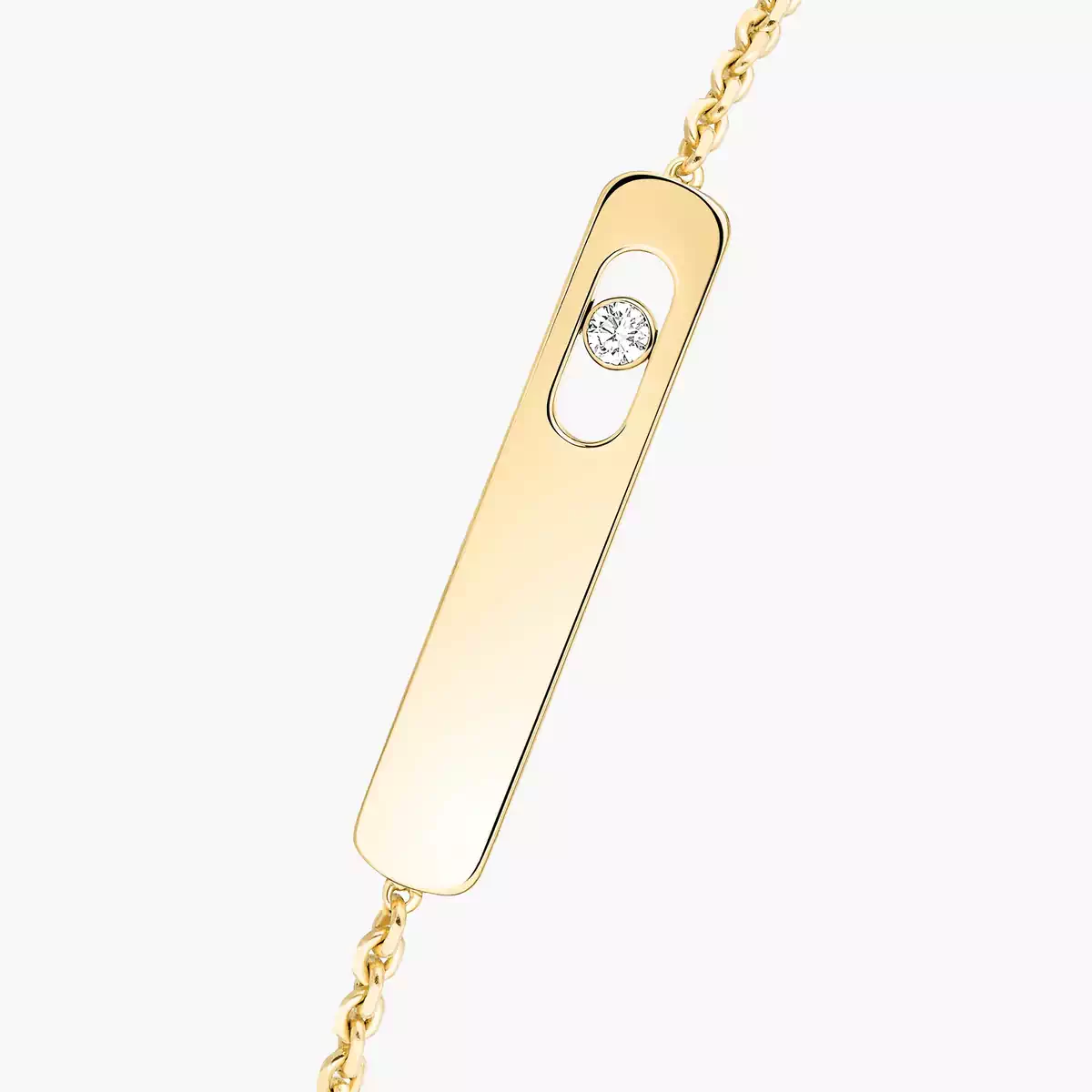 マイ ファースト ダイヤモンド》 イエローゴールド ブレスレット