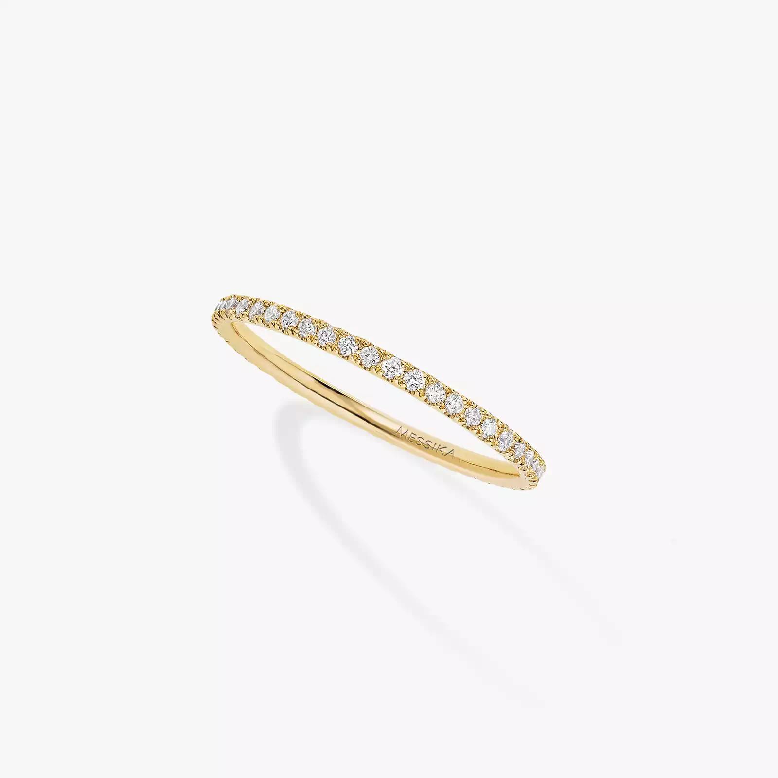 Gatsby XS Wedding Ring Yellow Gold For Her Diamond Ring 05064-YG