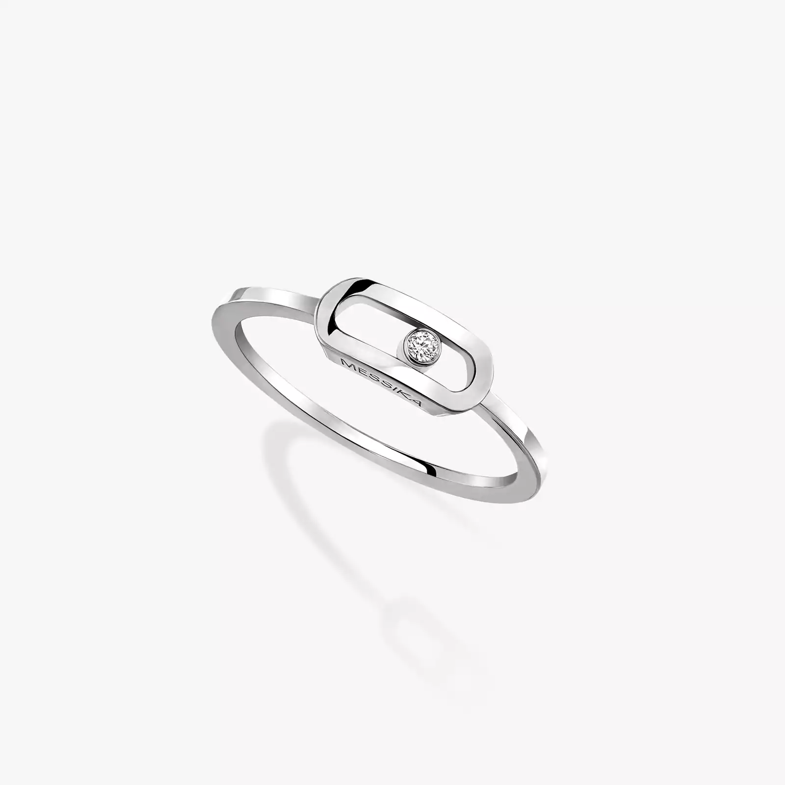 Gold Move Uno White Gold For Her Diamond Ring 10055-WG