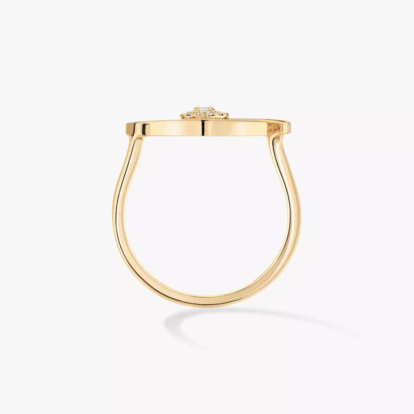 Lucky Eye Yellow Gold For Her Diamond Ring 10036-YG