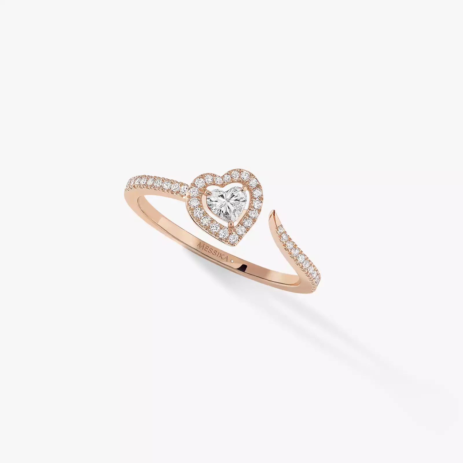 Diamonique heart ring store