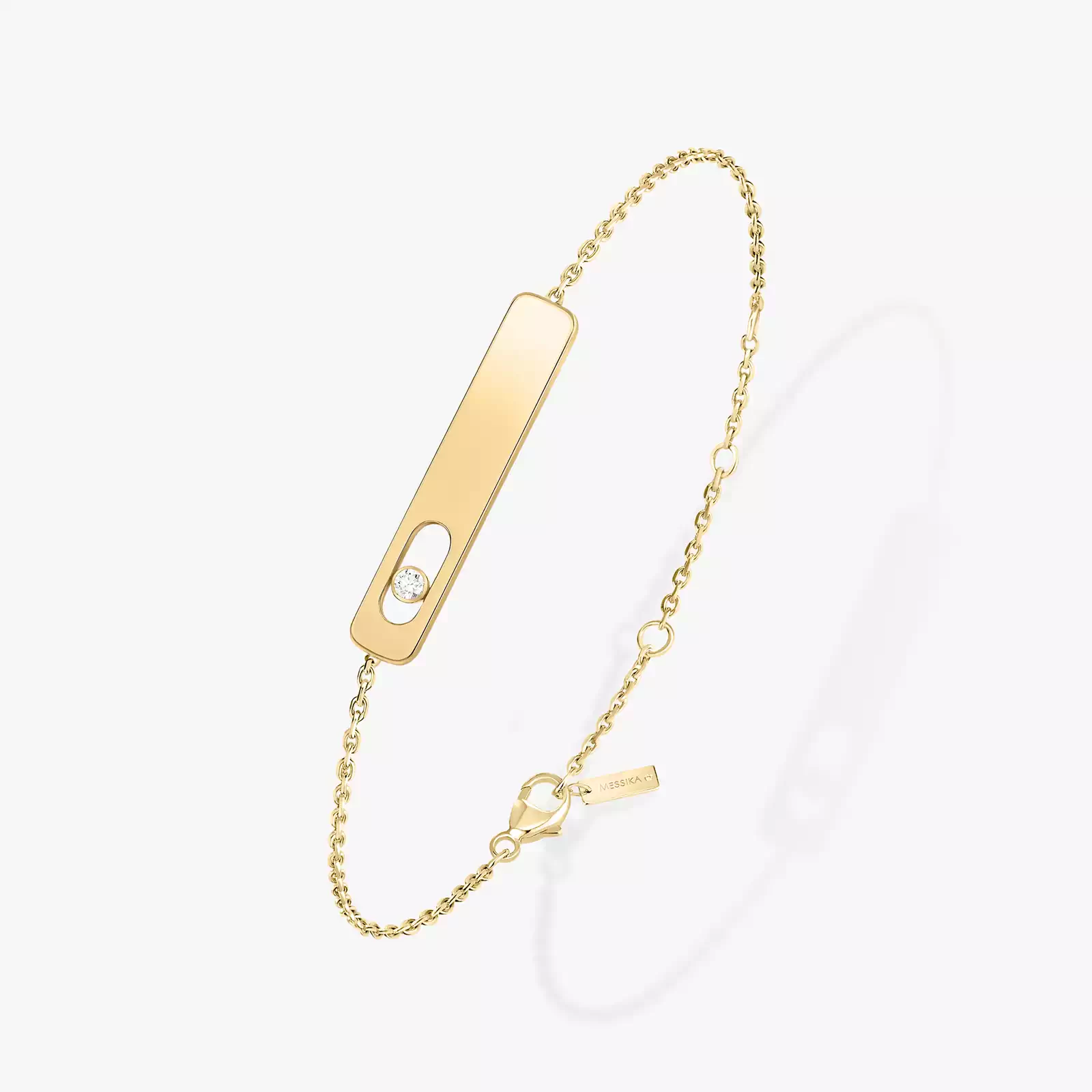 Yellow Gold Diamond Bracelet My First Diamond Messika 07513 YG