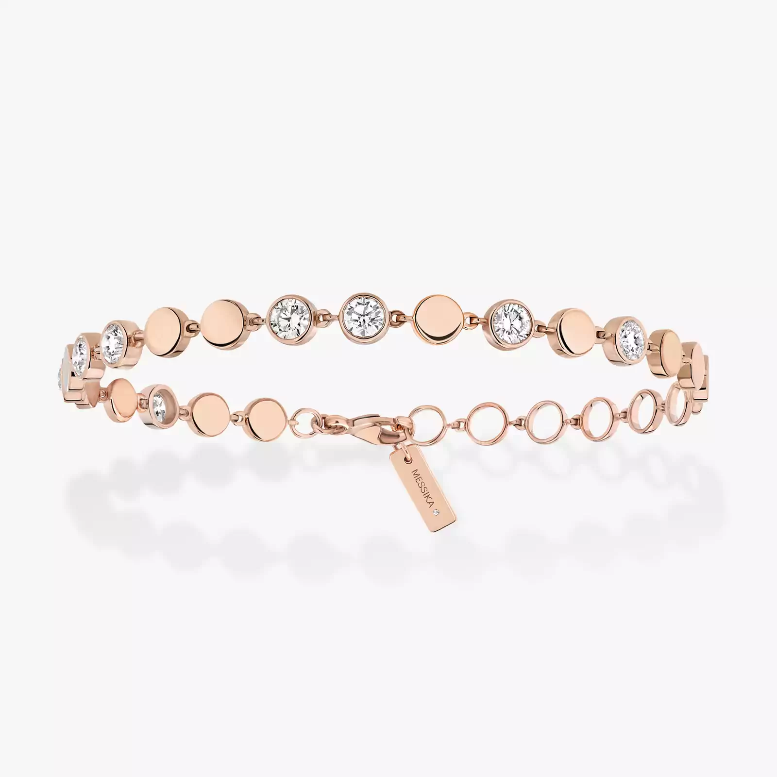 D-Vibes MM Pink Gold For Her Diamond Bracelet 12484-PG