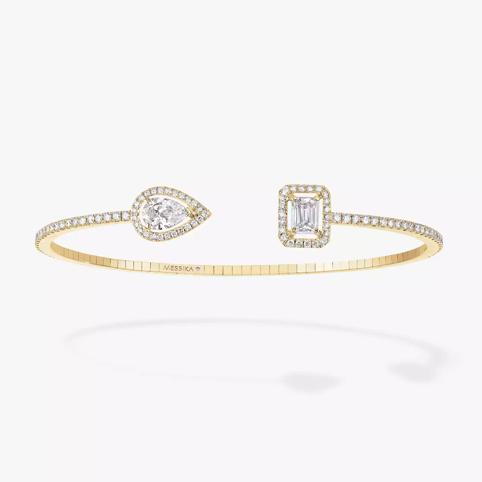My Twin Skinny 0.40ct x2 Yellow Gold For Her Diamond Bracelet 06492-YG