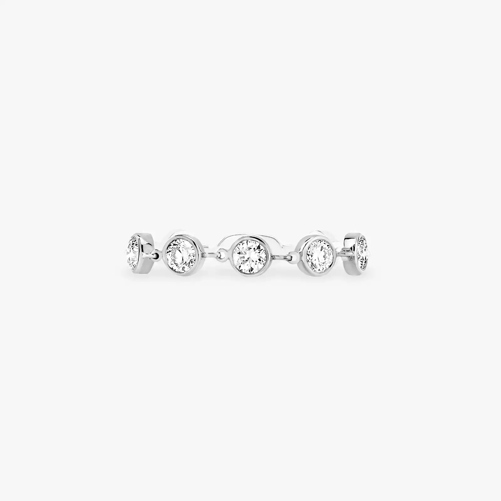 Ring For Her White Gold Diamond D-Vibes موديل صغير 12990-WG