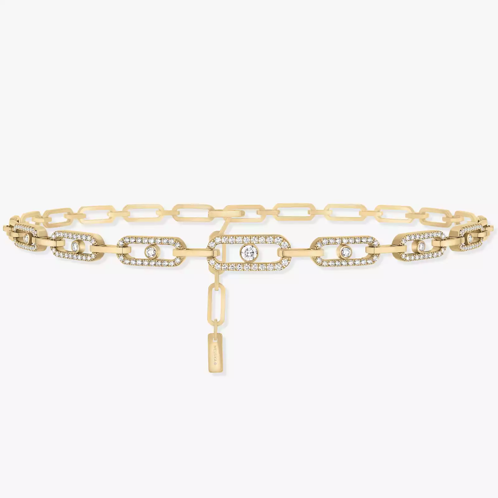 Collier Femme Or Jaune Diamond Choker Move Uno Multi 12010-YG