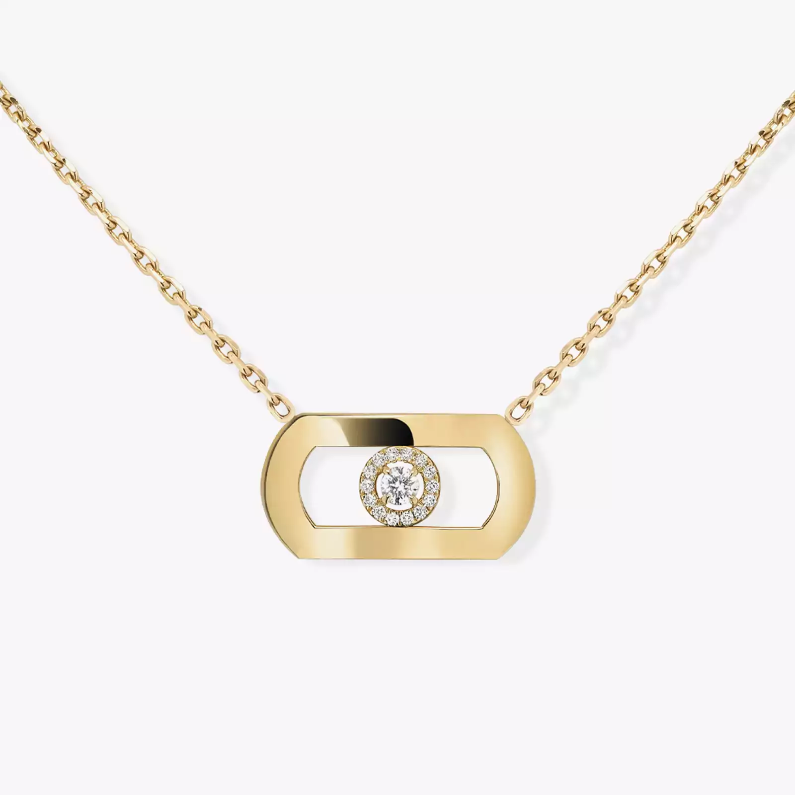 So Move Yellow Gold For Her Diamond Necklace 12944-YG