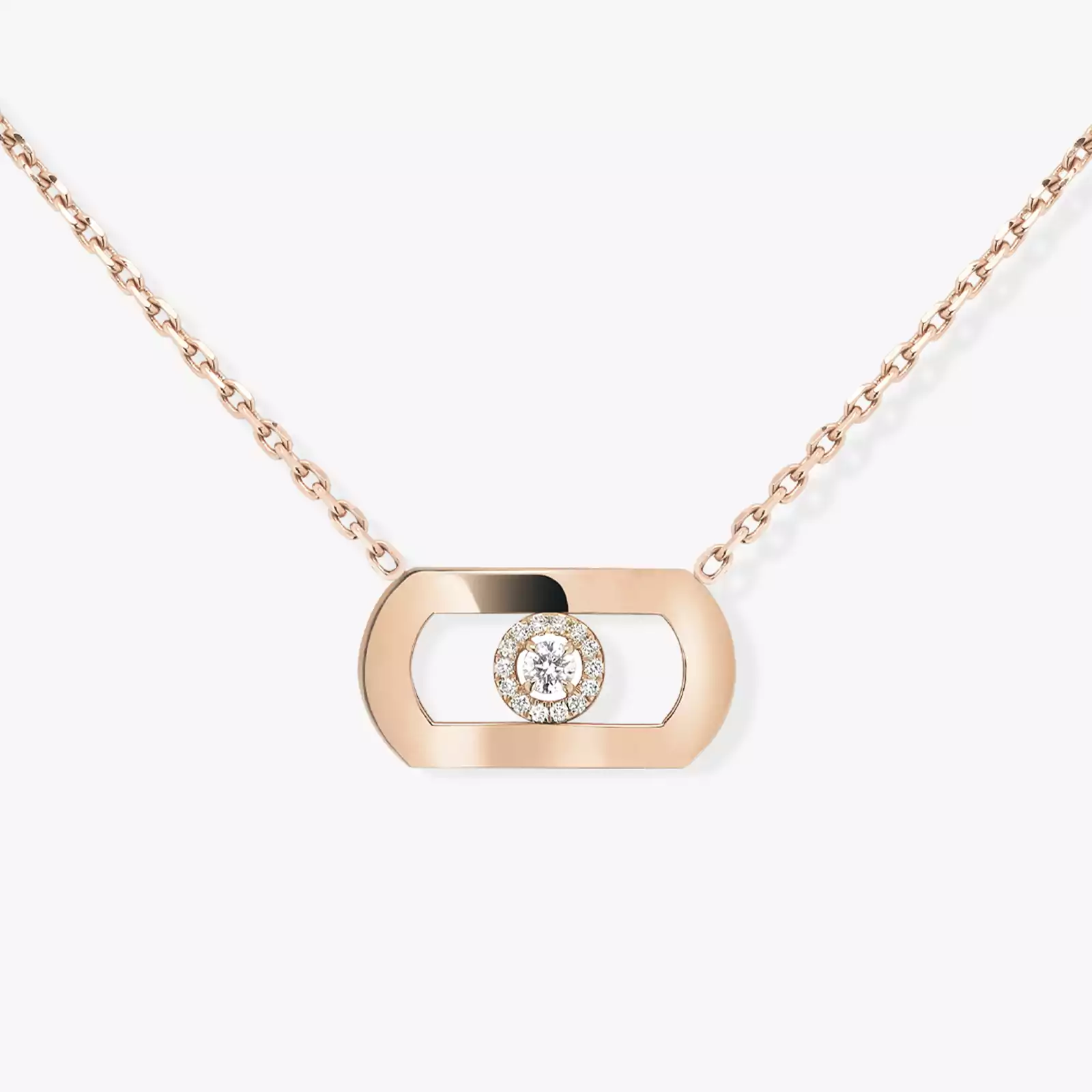So Move Pink Gold For Her Diamond Necklace 12944-PG