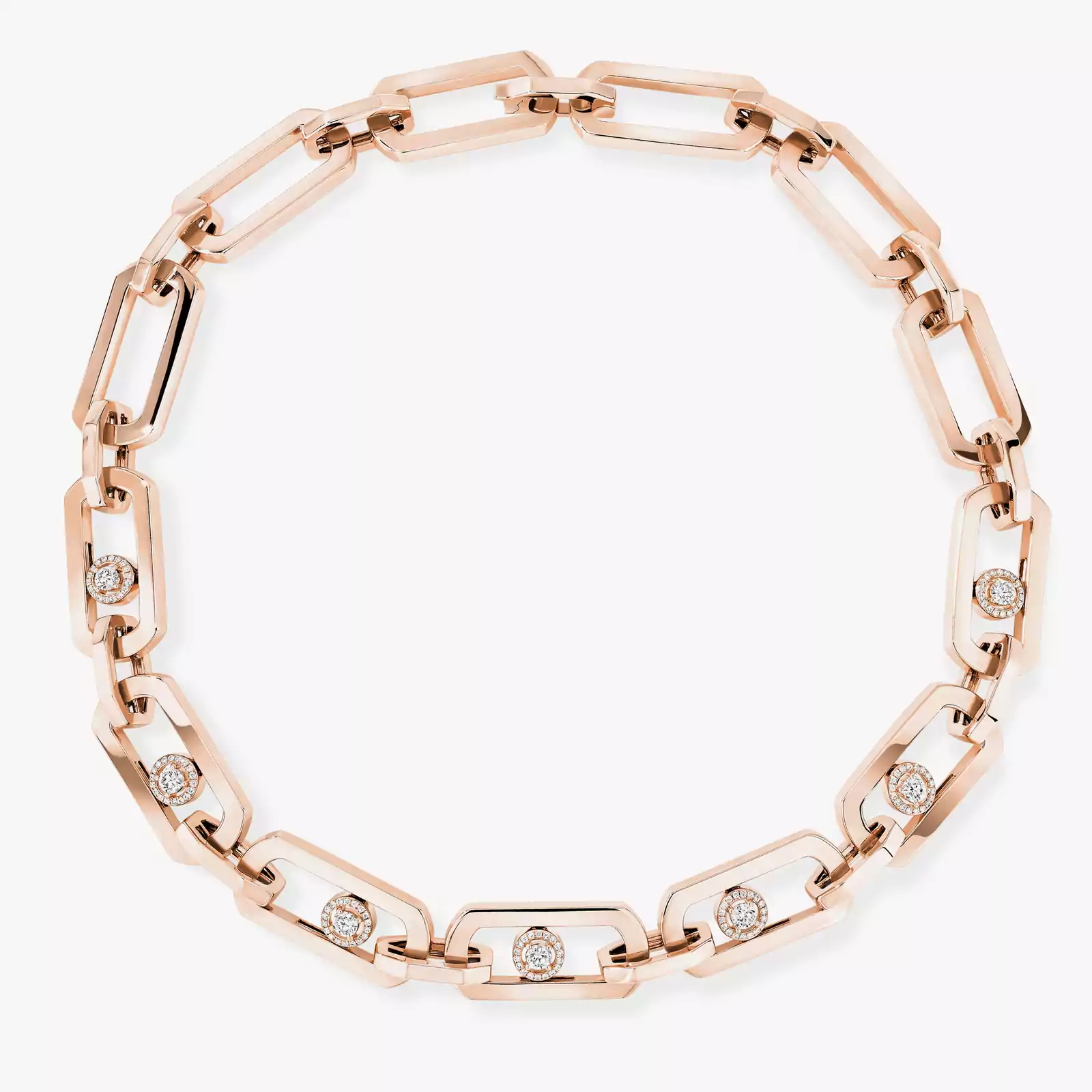Collier Femme Or Rose Diamond So Move XL 13080-PG
