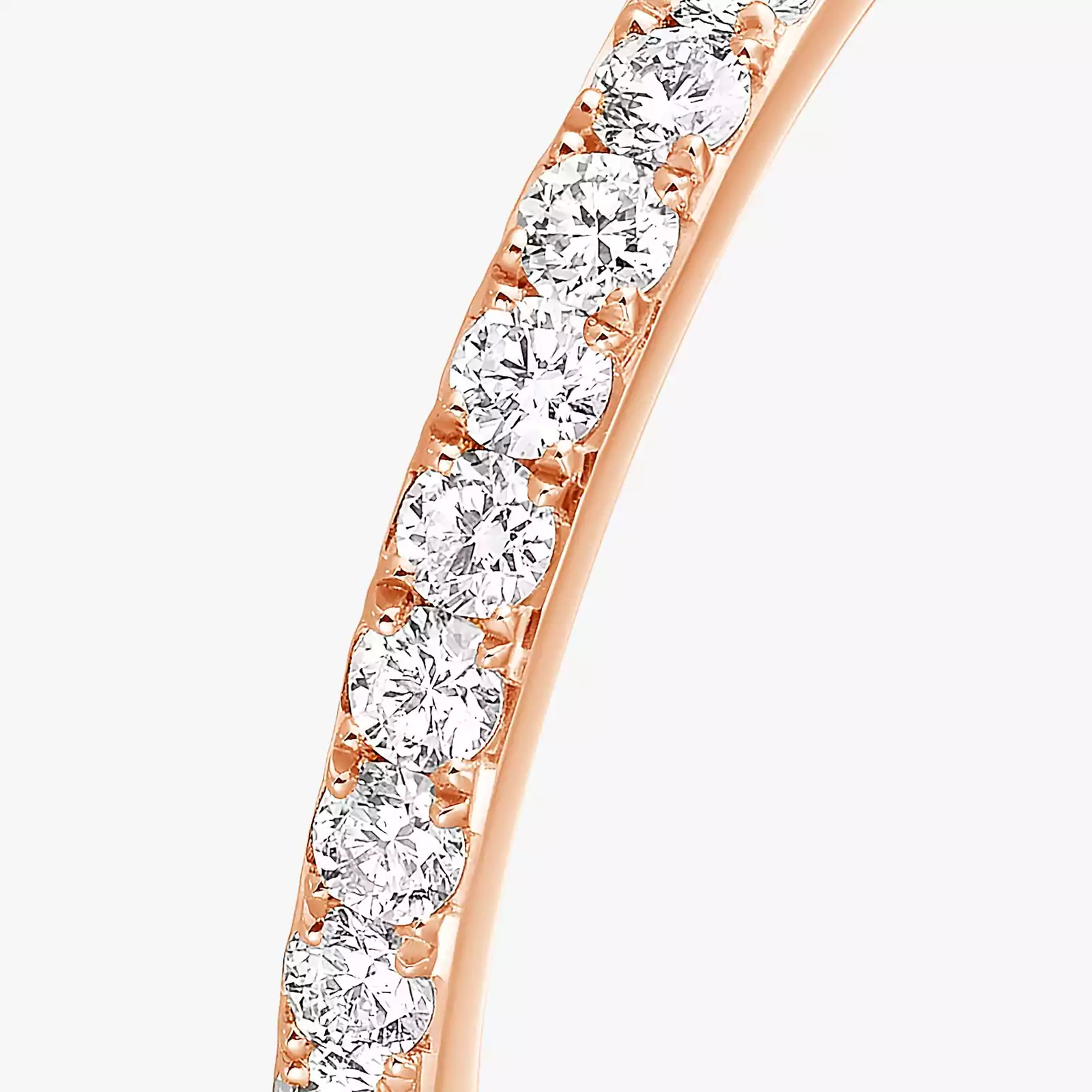 Ring Femme Pink Gold Diamond Gatsby Wedding Ring 04036-PG