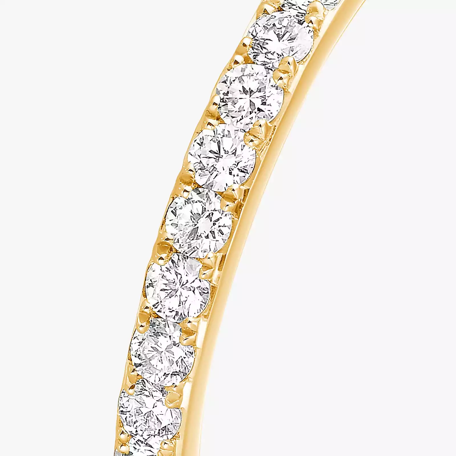 Gatsby Wedding Ring Yellow Gold For Her Diamond Ring 04036-YG