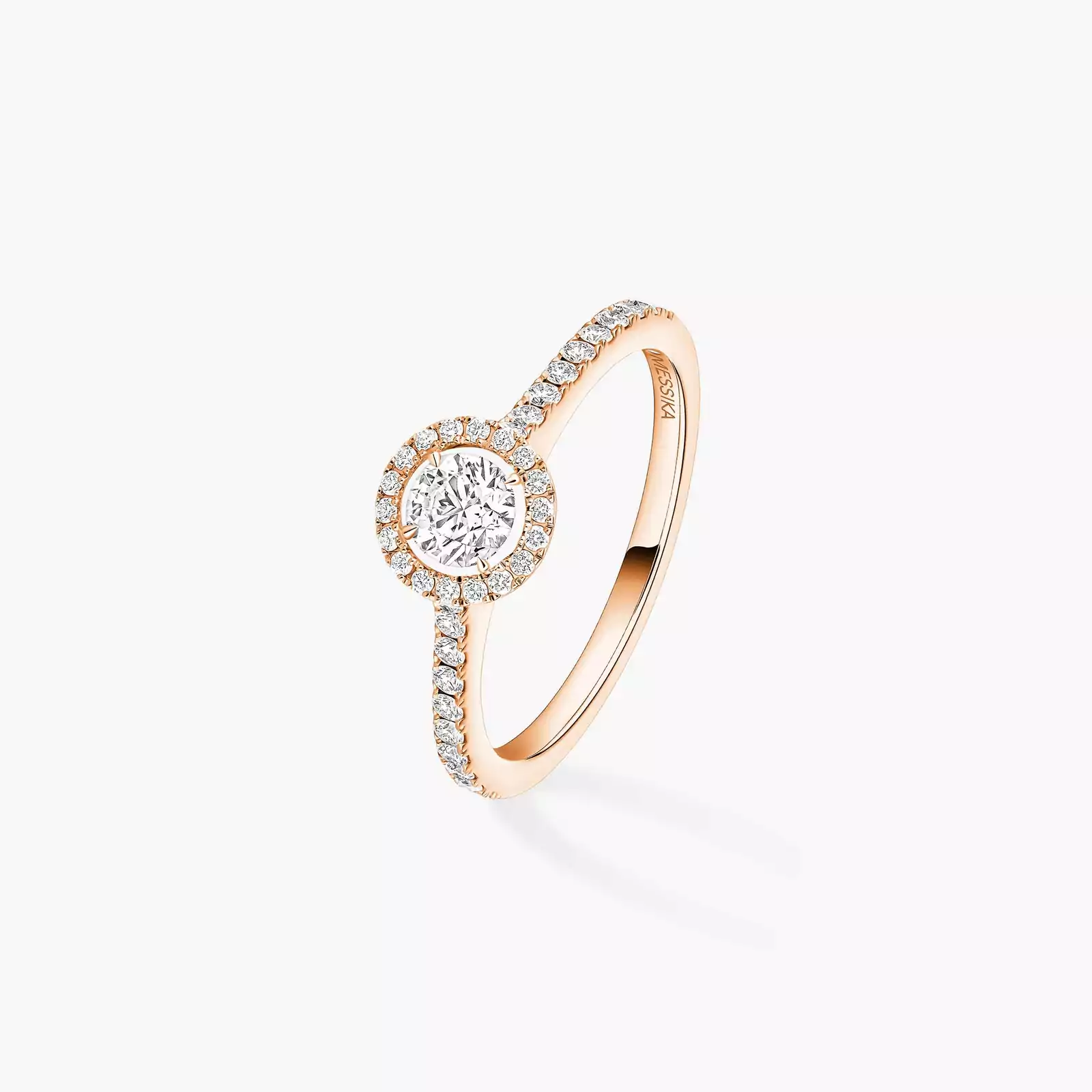 Bague Femme Or Rose Diamant Joy 0,25ct 14505-PG