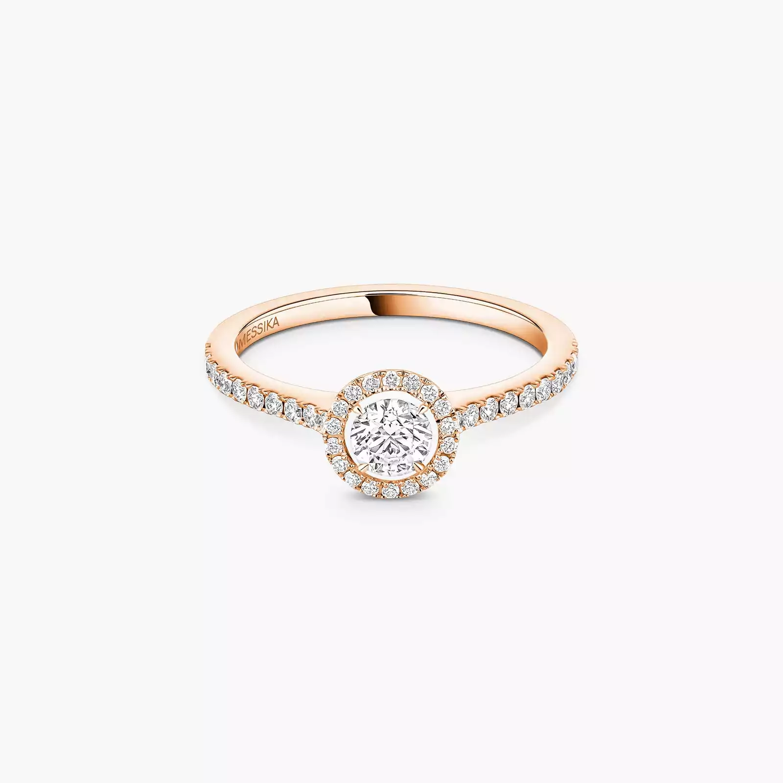 Bague Femme Or Rose Diamant Joy 0,25ct 14505-PG