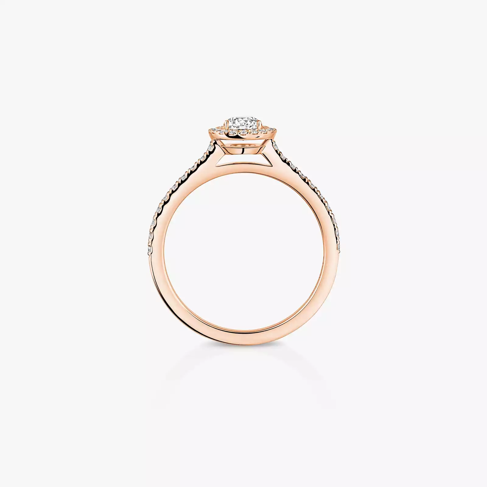 Bague Femme Or Rose Diamant Joy 0,25ct 14505-PG