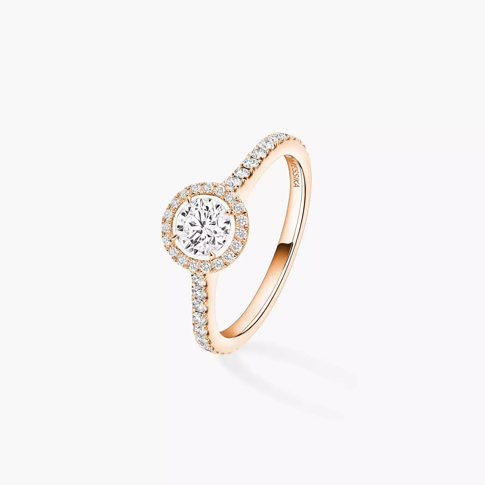 Bague Femme Or Rose Diamant Joy 0,40ct 14508-PG