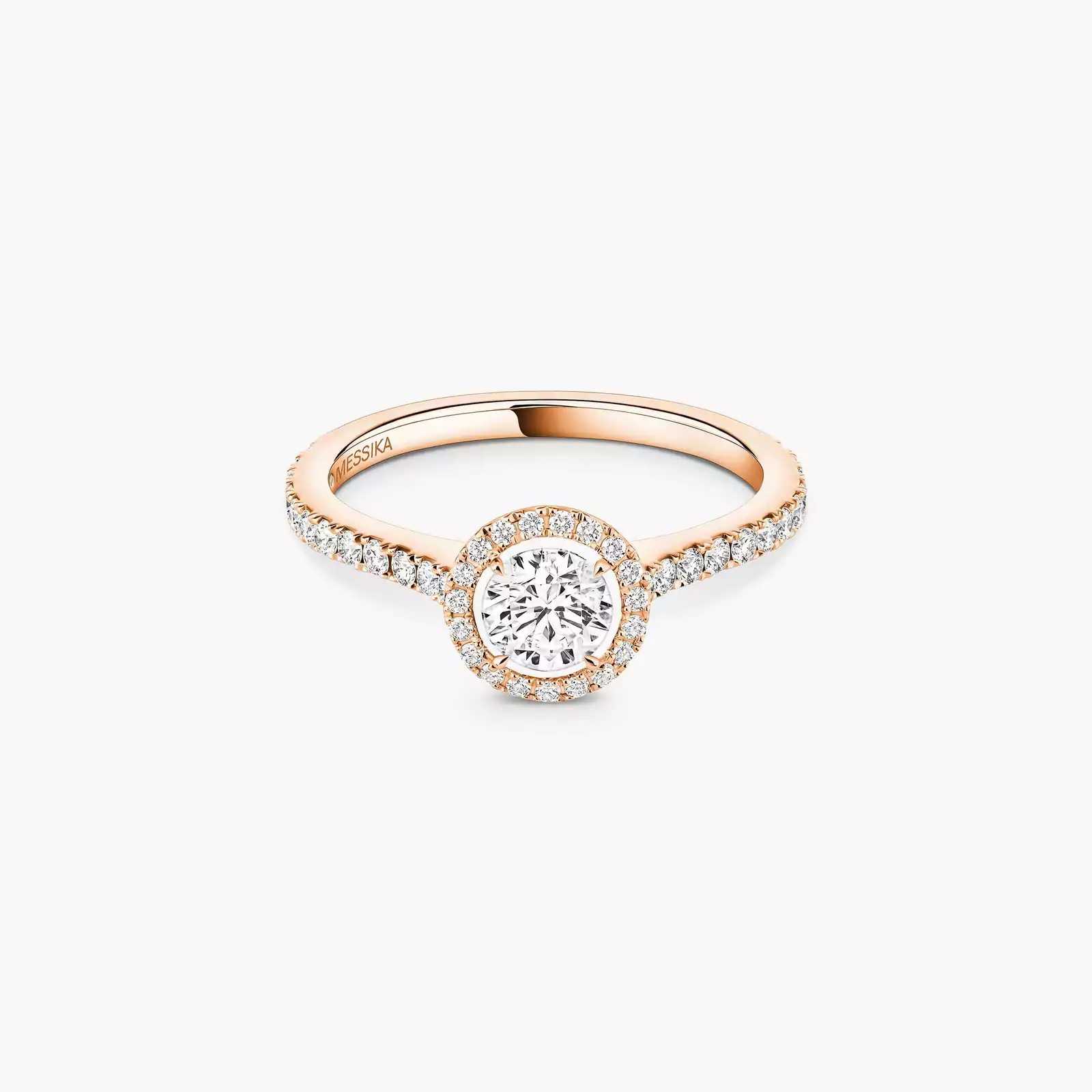 Bague Femme Or Rose Diamant Joy 0,40ct 14508-PG