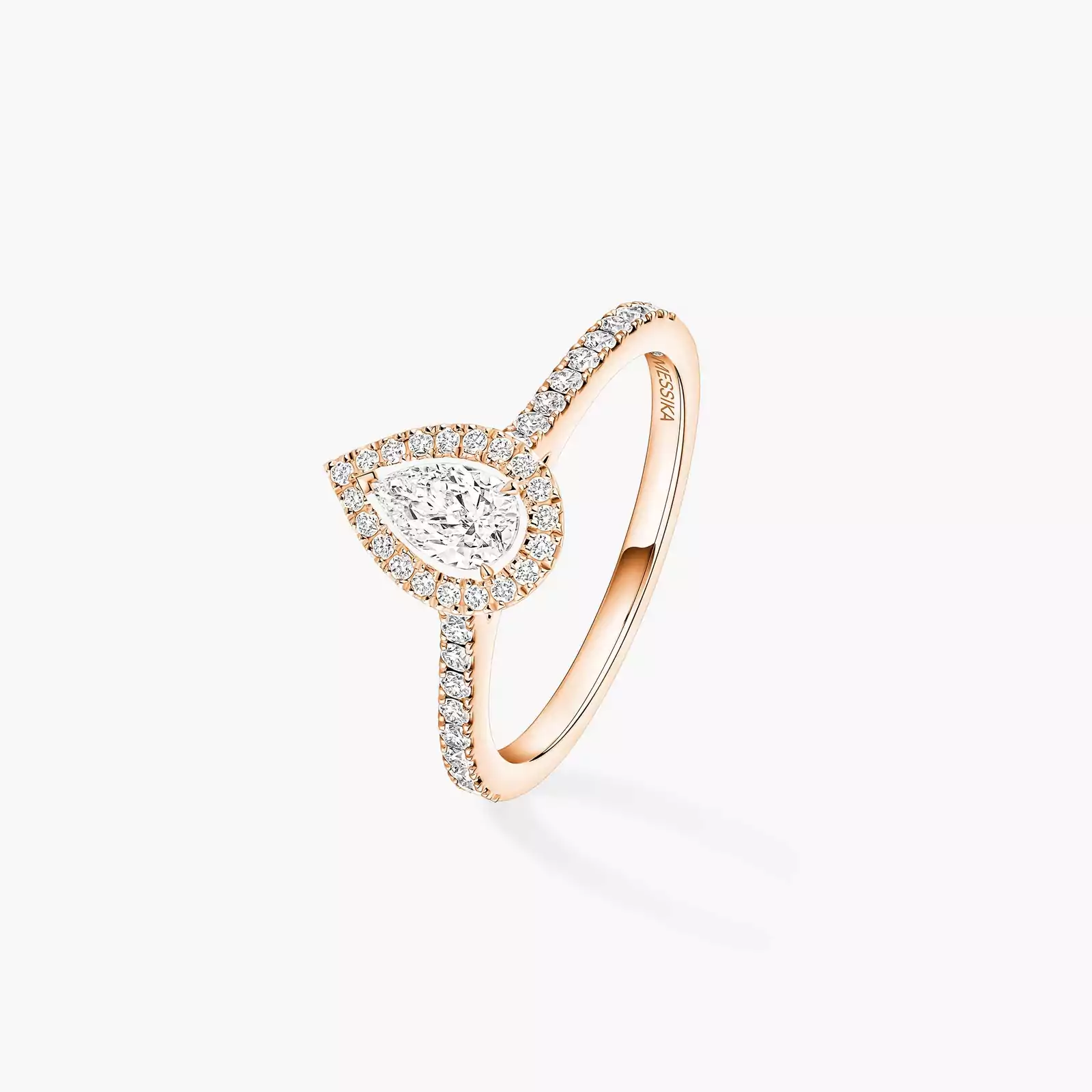 Bague Femme Or Rose Diamant Joy 0,25ct 14503-PG
