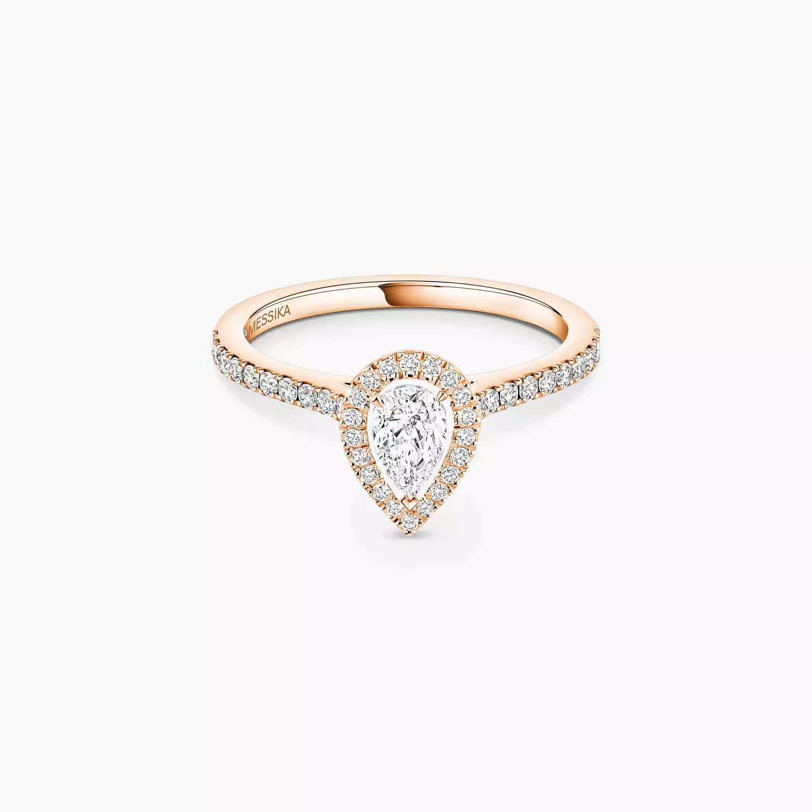 Bague Femme Or Rose Diamant Joy 0,25ct 14503-PG