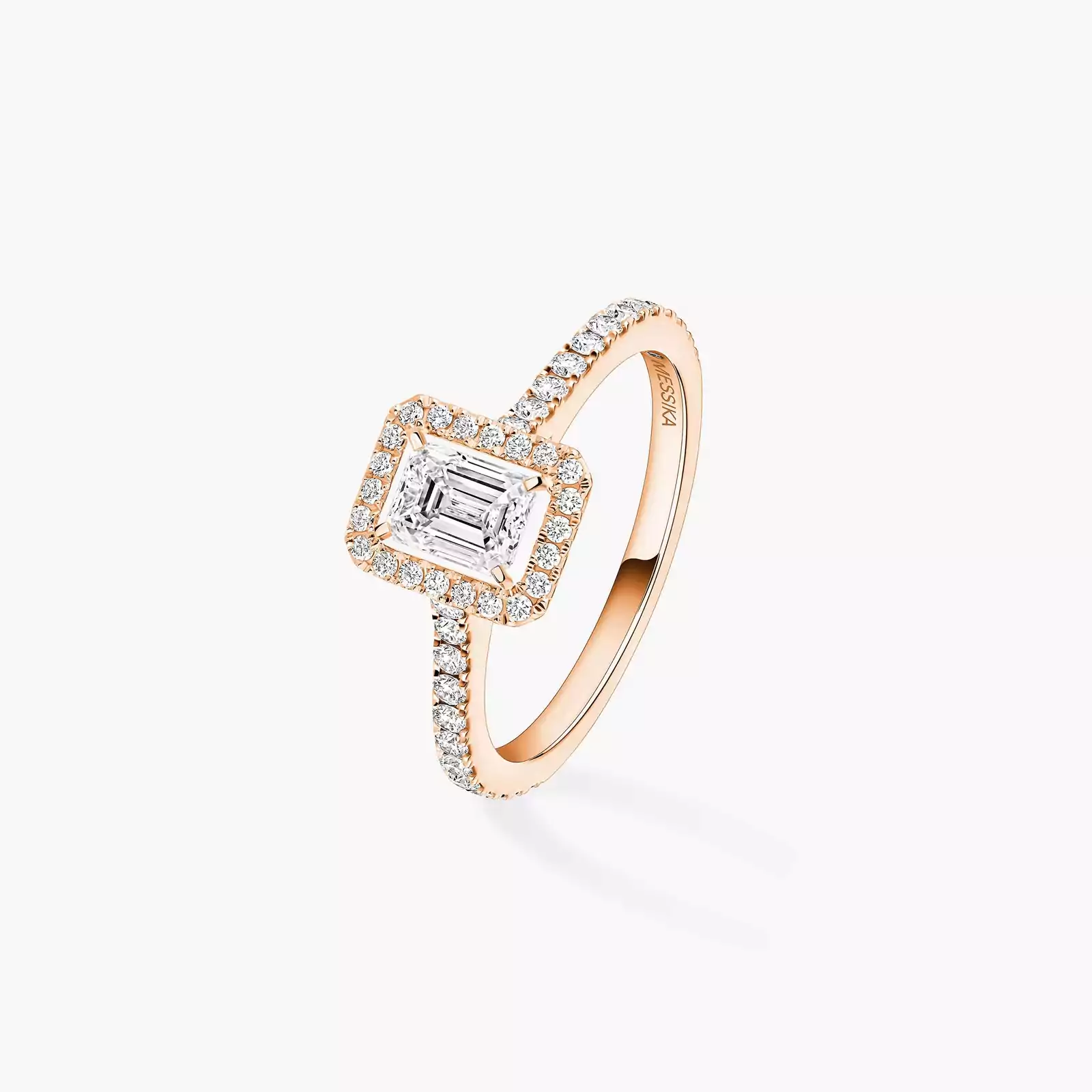 Bague Femme Or Rose Diamant Joy 0,40ct 14509-PG