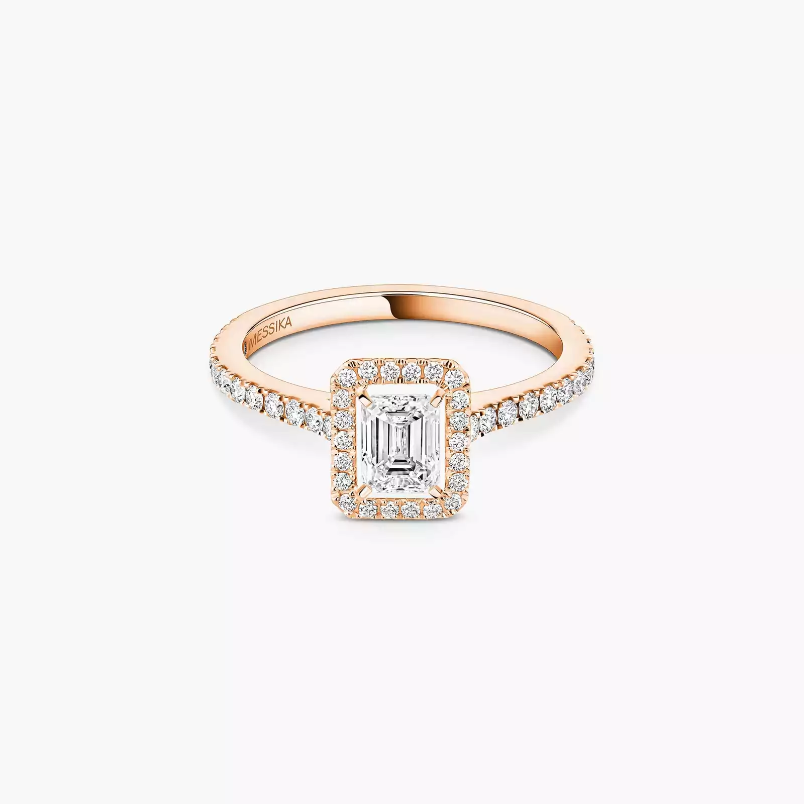 Bague Femme Or Rose Diamant Joy 0,40ct 14509-PG