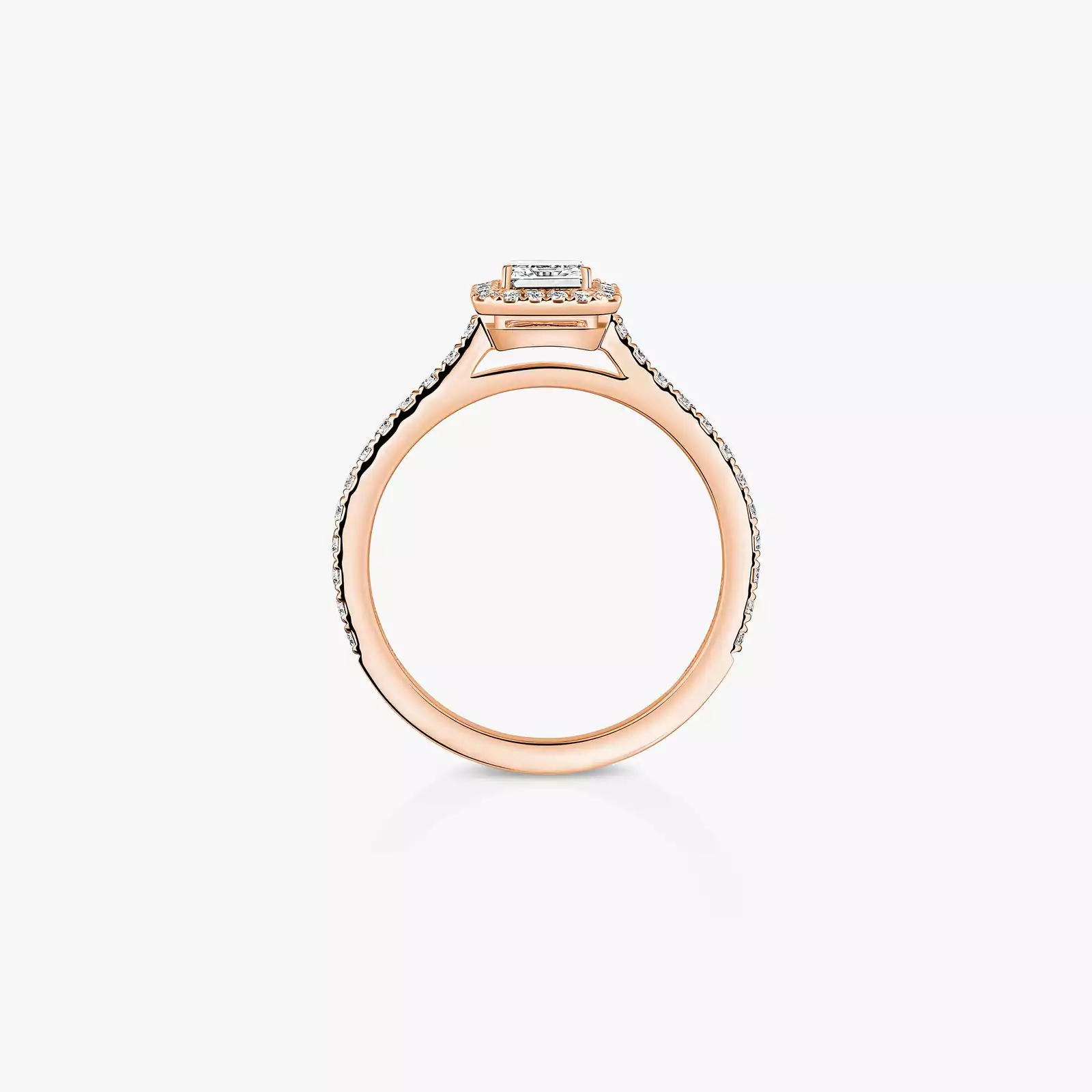 Bague Femme Or Rose Diamant Joy 0,40ct 14509-PG