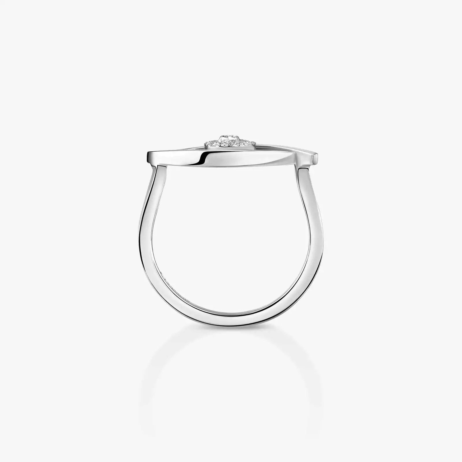 Ring Femme White Gold Diamond Lucky Eye 10036-WG