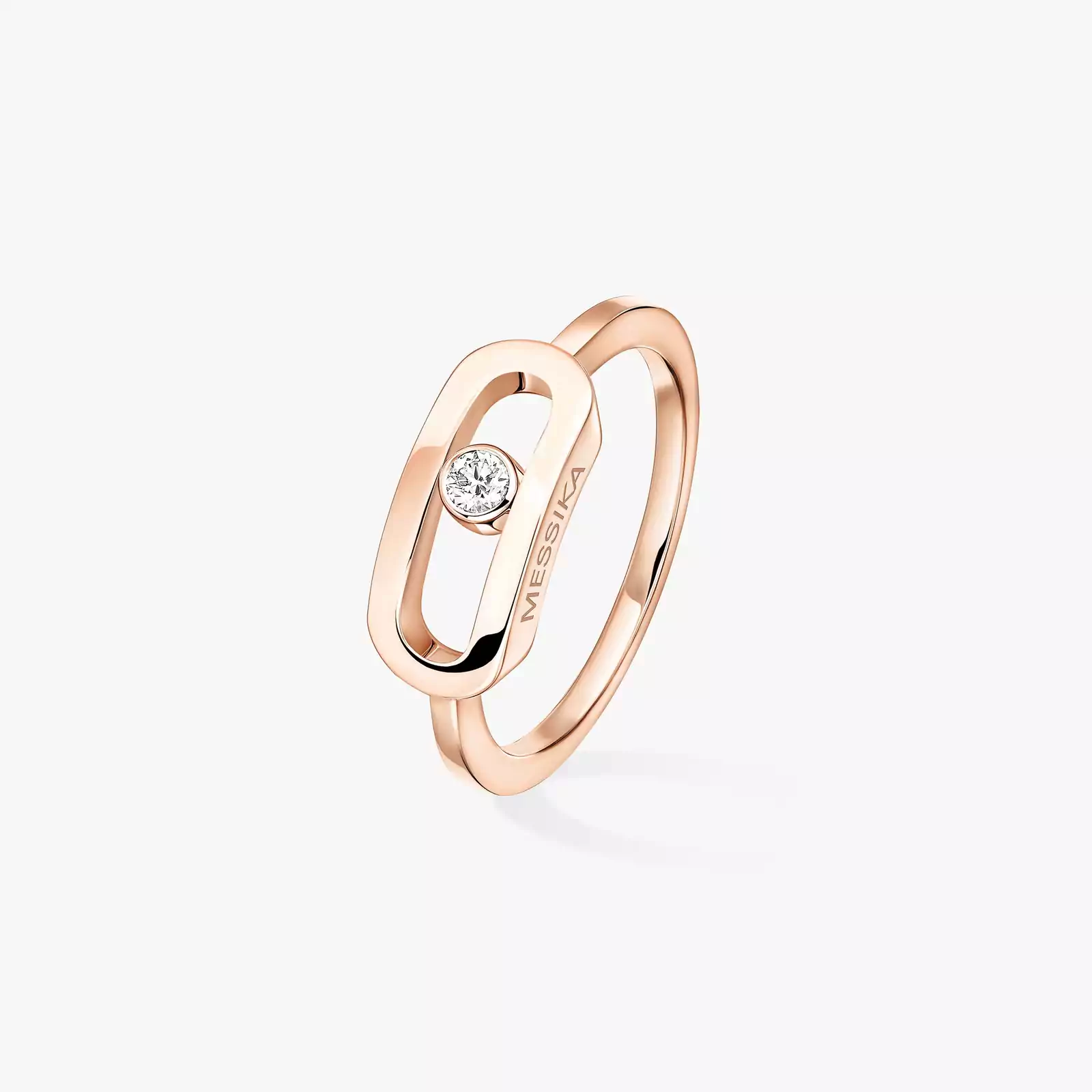 Ring For Her Pink Gold Diamond Move Uno Gold LM  12390-PG