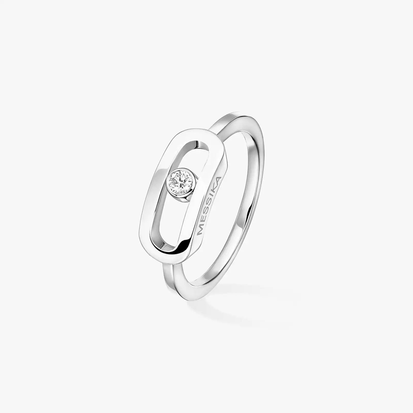 Ring For Her White Gold Diamond Move Uno Gold LM 12390-WG