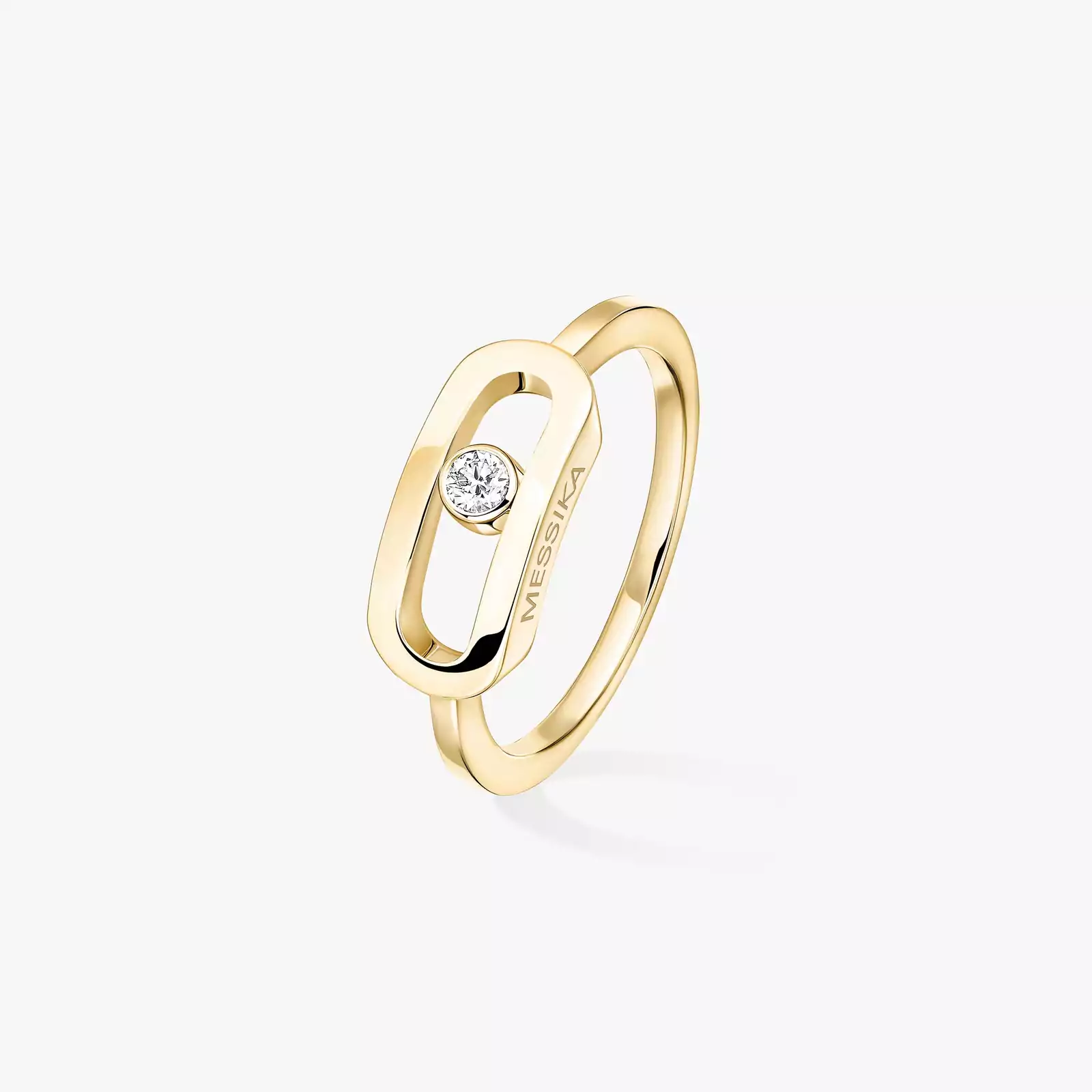Ring For Her Yellow Gold Diamond Move Uno Gold LM 12390-YG