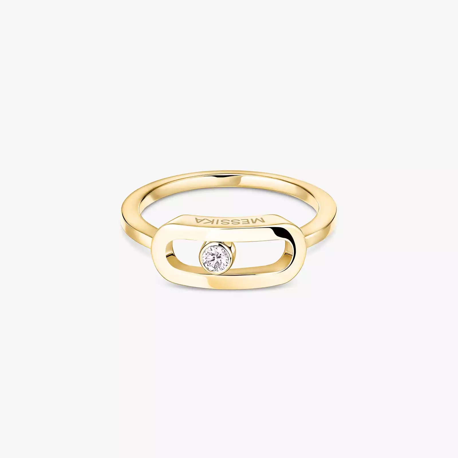 Ring For Her Yellow Gold Diamond Move Uno Gold LM 12390-YG